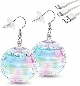 Multicolor Disco Earrings