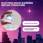 16-Color Rechargeable LED Disco Necklace