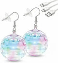 CHAOLR Multicolor Disco-Ball LED Earrings | 1 Pair